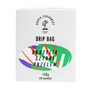 Brazylia Szybki Przelew Drip Bag Box 10 x 12 g