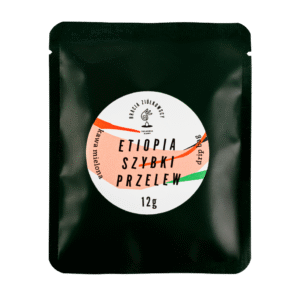 Etiopia Szybki Przelew Drip Bag 12 g
